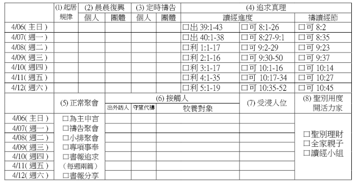 20140406神人生活操練表